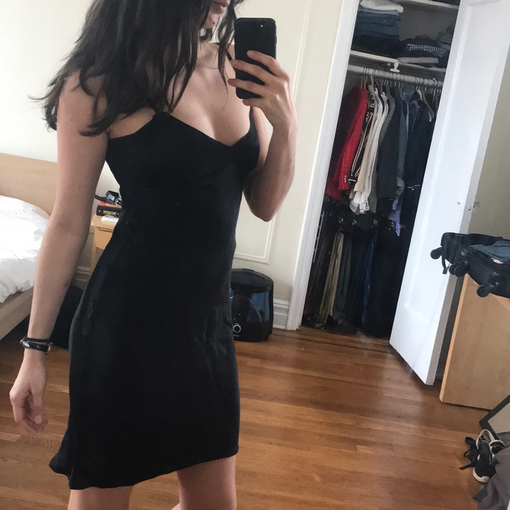 French Connection Black Mini Dress